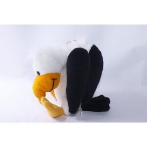 Vintage, Liberty Toy, Buzzard, Vulture, Carnival Plush, Black and White